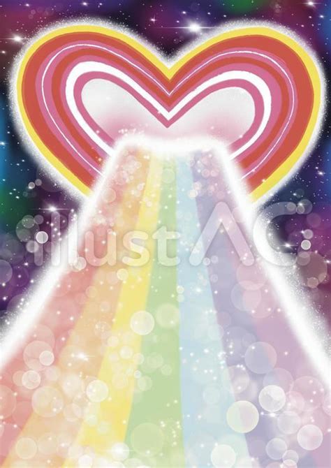 Free Vectors | Illustration of rainbow waterfall