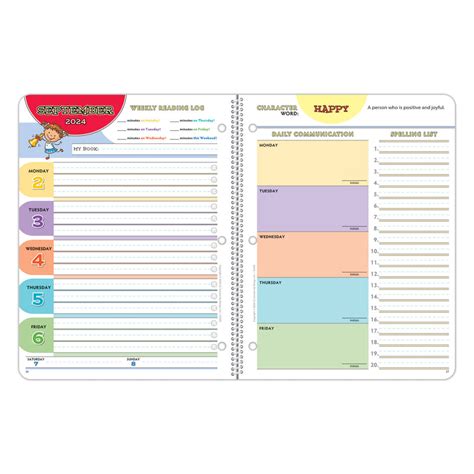 Primary Student Planner Success By Design