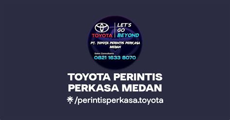 Toyota Perintis Perkasa Medan Instagram Facebook Tiktok Linktree