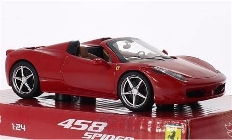 Coche Miniatura Ferrari Mattel Spider Rojo Coches Miniaturas Es