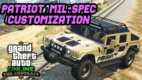 Gta Online Mammoth Patriot Mil Spec Customization Gameplay Showcase