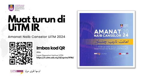 Amanat Naib Canselor Uitm 2024