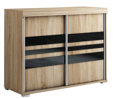 DIEGO Комод с раздвижной дверью, 120 см, белый, Сонома купить с ...