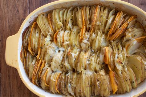 Hasselback Potato Gratin Hip Foodie Mom