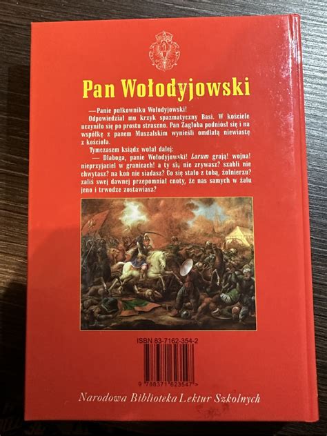 Henryk Sienkiewicz Pan Wołodyjowski lektura Poznań Kup teraz na