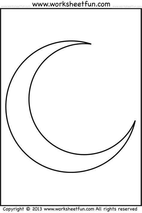 Free Printable Moon Worksheets