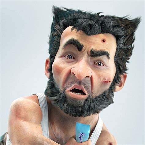 Logan Scar Mascoteria Mascotes E Personagens 3D