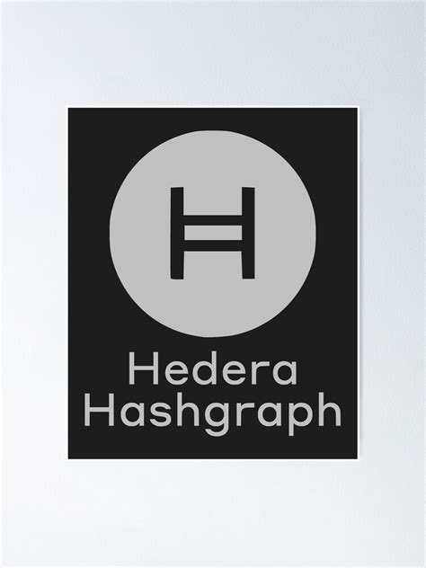 Hedera Hashgraph HBAR Smoke Poster For Sale By PopFoxT Shirts Redbubble