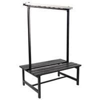 Banc pvc à patères 16 patères Double face Gardelux Manutan fr