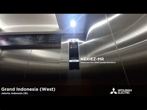 Mitsubishi Traction Elevators Grand Indonesia Jakarta Id West Mall