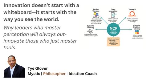 Beyond Frameworks: How NCP Builds the Mental Infrastructure for Innovation