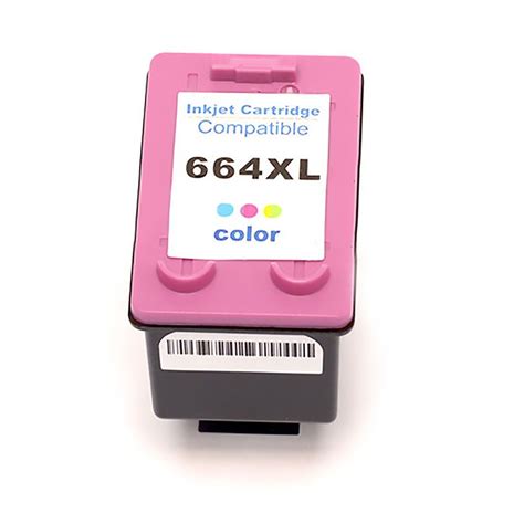 Cartucho De Tinta Colorido Compatível 664xl Para Hp 2136 Mundoware