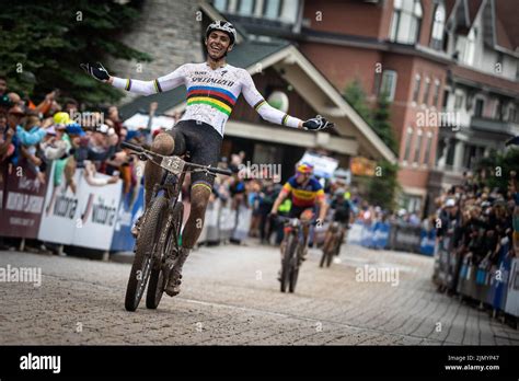 Biker Christopher Blevins Of USA Celebrates Victory After The Mercedes