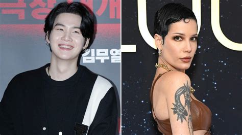 Halsey Surprises Crowd At BTS Member Suga S LA Concert IHeart