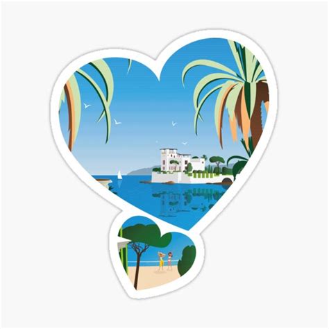 Riviera Beach Paradise Sticker For Sale By Ladstudio Redbubble