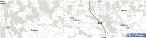 Mapa Kożuchów Kożuchów powiat nowosolski na mapie Targeo