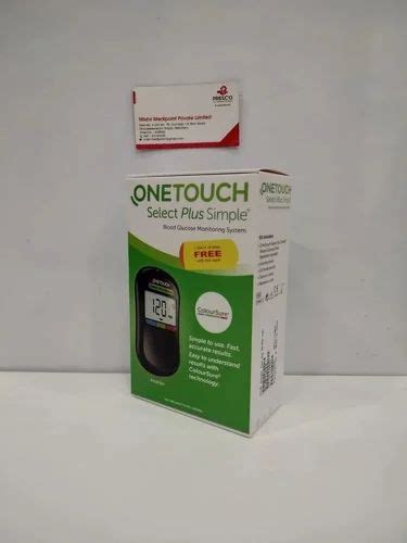 0 6 33 3 Mmol L One Touch Select Plus Simple Glucometer For Personal