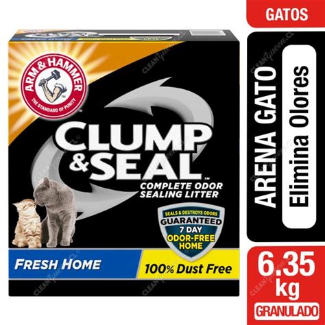 Arena Para Gato Elimina Olores Arm Hammer Clump Seal Kg