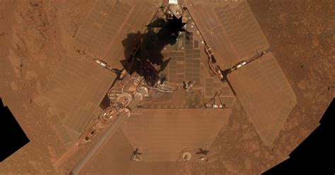 Selfie On Mars Nasas Mars Rover Opportunity Marks 10 Years With