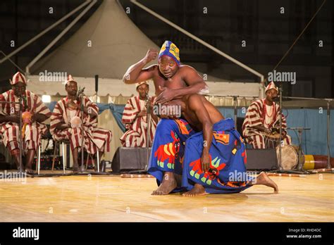 Gorizia Italy August 25 2017 Dancers Of Benin Traditional Dance