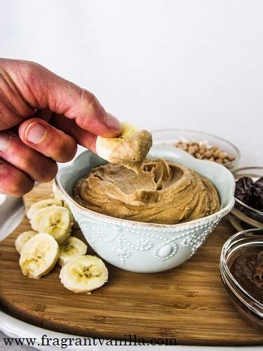 Salted Caramel Dessert Hummus Fragrant Vanilla Cake