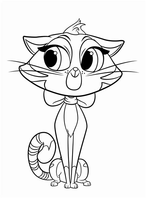 Puppy Dog Pals Coloring Page Beautiful Hissy Puppy Dog Pals Coloring ...