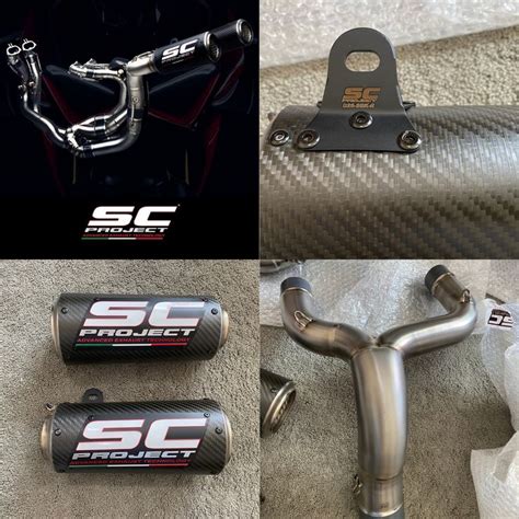 Unboxing SC Project WSBK Full System Exhaust For Ducati Panigale V4