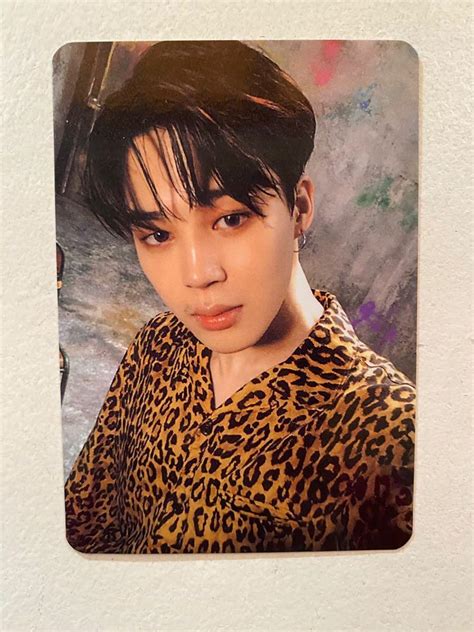 Jimin Face Photocard Template