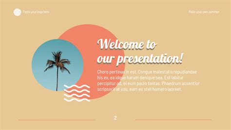 Summer Beach Presentation Powerpoint Templates Design 59 Off