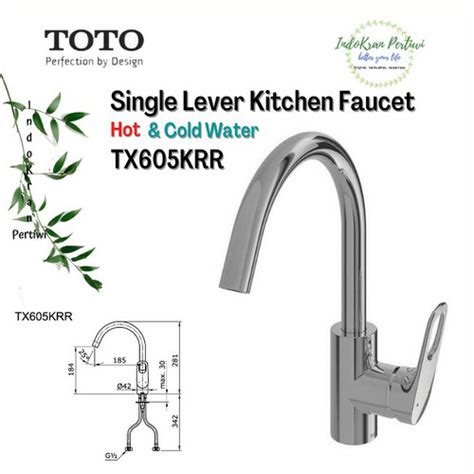 Jual Kran Dapur TOTO TX KRR Hot Cold Water Kran Sink TOTO Kab Tangerang INDOKRAN