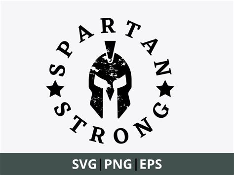 Spartan Strong Png Spartan Strong Svg Spartan Strong Eps Etsy