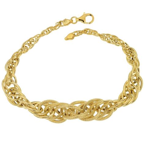 Bracciale Donna In Oro Giallo Gioiellerialucchese It