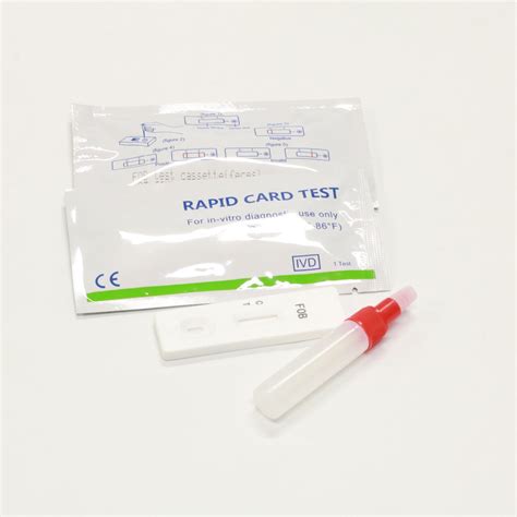 Disposable Medical Fecal Occult Blood Test Cassette Feces Fob Rapid