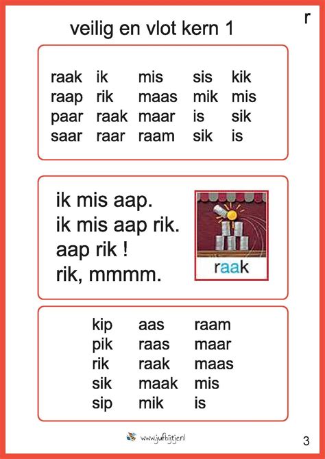 Verhaaltjes En Woorden Per Kern Veilig Leren Lezen Artofit