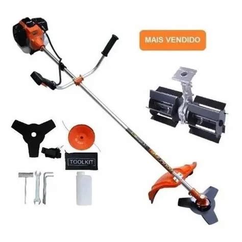 Roçadeira Multifuncional Gasolina 3hp 65cc Enxada Rotativa Envio