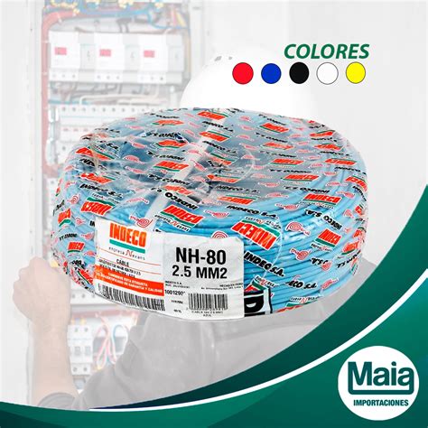 CABLE NH 80 4MM2 450 750V INDECO MAIA IMPORTACIONES