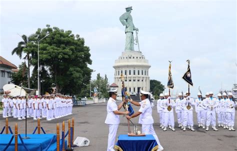 Pangkoarmada II Pimpin Sertijab Tiga Jabatan Strategis Di Jajaran