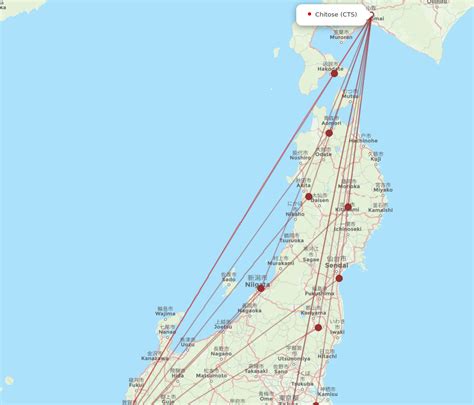 All Flight Routes From Osaka To Sapporo Itm To Cts Flight Routes