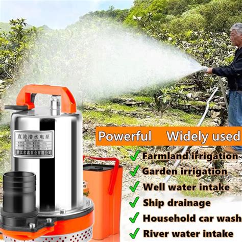 300w350w500w Dc Solar Water Pump Irrigation Deep Well Electric Vehicle