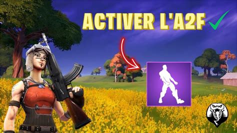 Comment Activer L A2F Sur FORTNITE YouTube