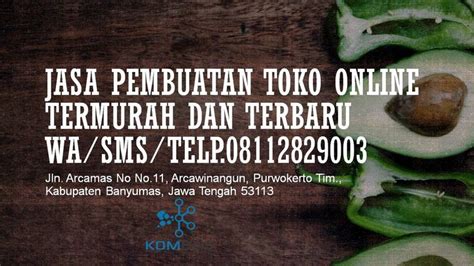 Jasa Pembuatan Toko Online Termurah Dan Terbaru Wasmstelp08112829003