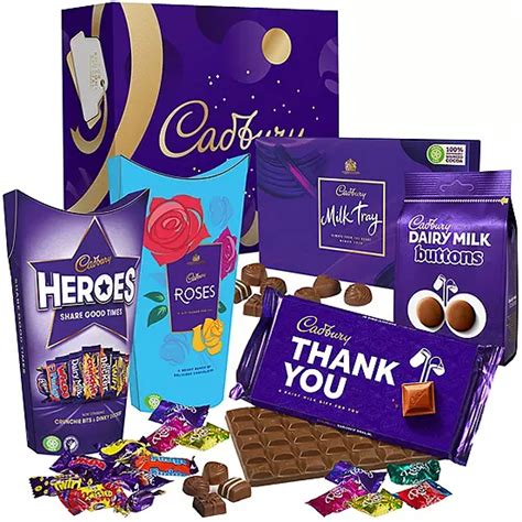 Cadbury Thank You Chocolate Classic T Box Freemans