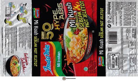 4601 Indomie Hype Abis Mi Kuah Seblak Hot Jeletot Indonesia