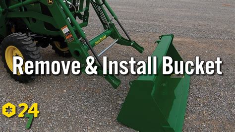 How To Remove And Install Front Loader And Attachments On John Deere