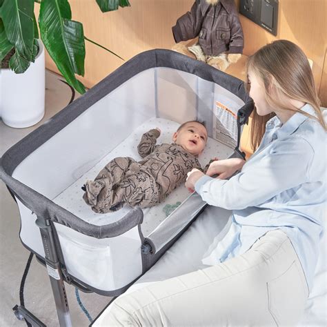 Infans In Baby Bassinet Bedside Sleeper Rocking Cradle 56 Off