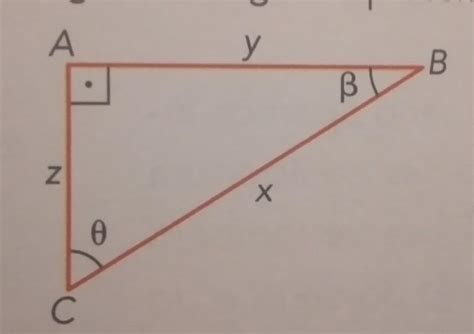 22 Considere O Triângulo Retângulo Representado A Seguir A Qual é O