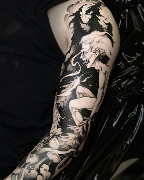 Pin by Alhimik D on 585 | Unique half sleeve tattoos, Tattoos for guys ...