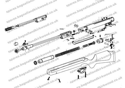 Webley Stingray Spare Parts - Bagnall and Kirkwood Airgun Spares