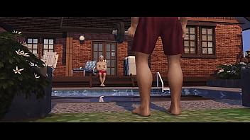 SIMS Chupándole la polla a mi mejor amigo heterosexual cachondo XVIDEOS