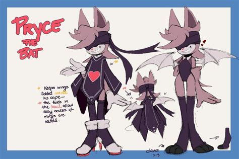 Pryce The Bat By Moto Bug Character Design Sonic Fan Art Sonic Fan